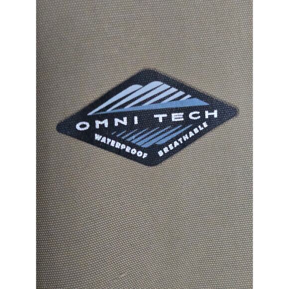 SOREL Men's Waterproof Zip up Hooded Omni-Tech Khaki Earth Tone Coat JacketLarge - Picture 5 of 13